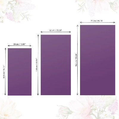 Autocolant mobila Violet puternic