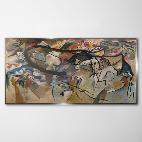 Tablou sticla Compoziția V Kandinsky