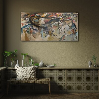 Tablou sticla Compoziția V Kandinsky