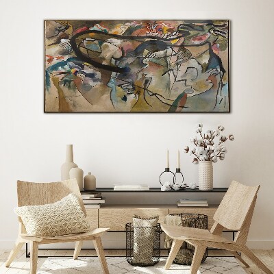 Tablou sticla Compoziția V Kandinsky