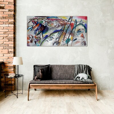 Tablou sticla Improvizație 28 Kandinsky
