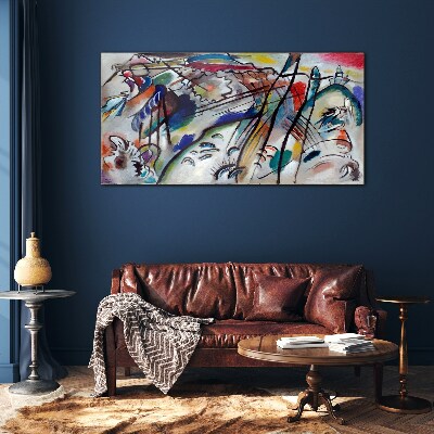 Tablou sticla Improvizație 28 Kandinsky