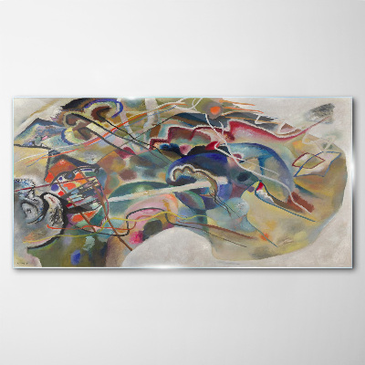 Tablou sticla Abstracție Wassily Kandinsky