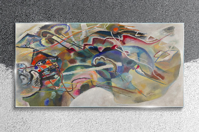 Tablou sticla Abstracție Vasily Kandinsky