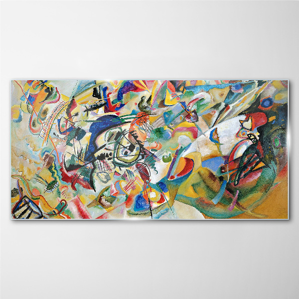 Tablou sticla Compoziția VII Kandinsky