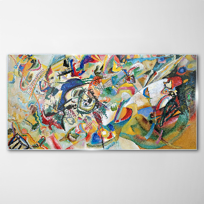 Tablou sticla Compoziția VII Kandinsky