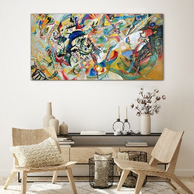 Tablou sticla Compoziția VII Kandinsky