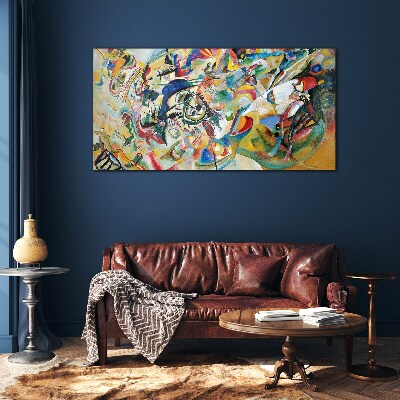 Tablou sticla Compoziția VII Kandinsky