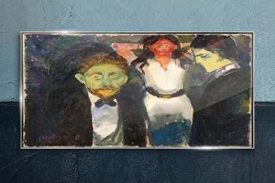 Tablou sticla Gelozie Edvard Munch