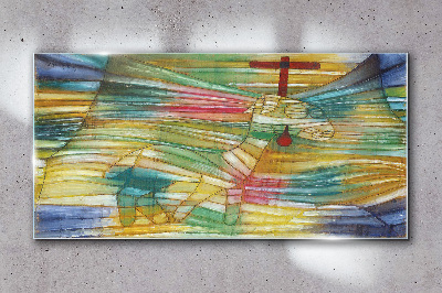 Tablou sticla Lamba Paul Klee