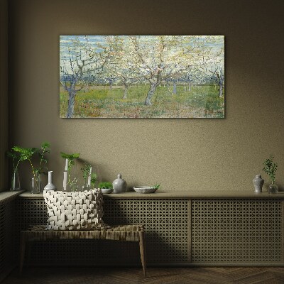 Tablou sticla Peisajul Muntelui Van Gogh