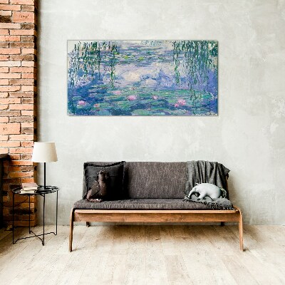 Tablou sticla Nuferi Monet