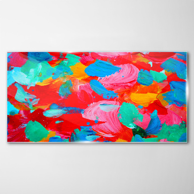 Tablou de sticla Vârtej colorat de abstractizare