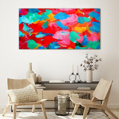 Tablou de sticla Vârtej colorat de abstractizare