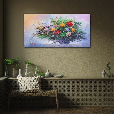 Tablou sticla Buchet de flori de primăvară