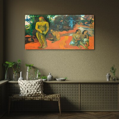 Tablou sticla Te Pape Nave Nave Paul Gauguin