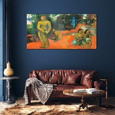 Tablou sticla Te Pape Nave Nave Paul Gauguin
