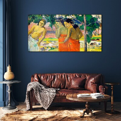 Tablou sticla Femei Natura Gauguin