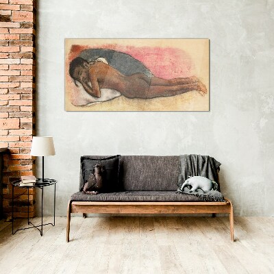 Tablou sticla Femei goale Gauguin