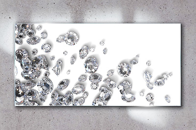 Tablou sticla Diamante de pietre prețioase