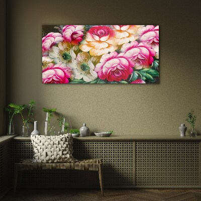 Tablou sticla Înflorirea florilor