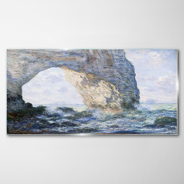 Tablou sticla Manneporte Monet