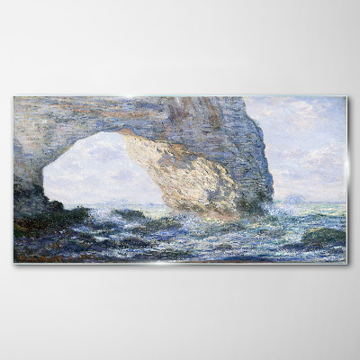 Tablou sticla Manneporte Monet