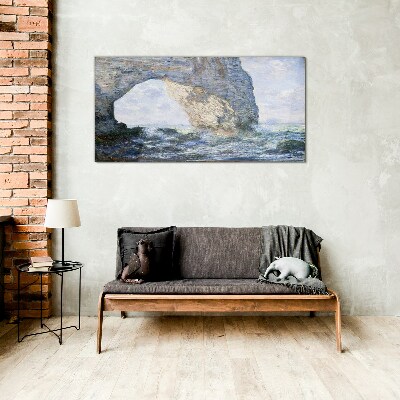 Tablou sticla Manneporte Monet