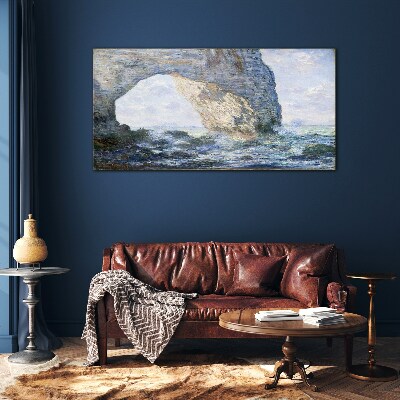 Tablou sticla Manneporte Monet