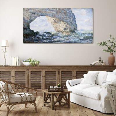 Tablou sticla Manneporte Monet