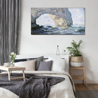 Tablou sticla Manneporte Monet
