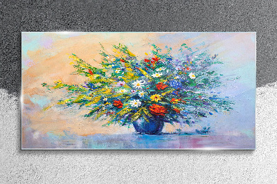 Tablou sticla Buchet de flori de primăvară