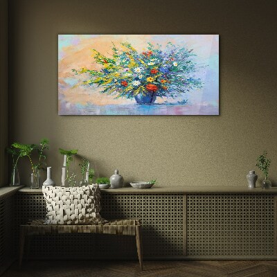 Tablou sticla Buchet de flori de primăvară