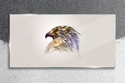Tablou sticla Vultur de pasăre animală
