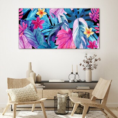 Tablou sticla Paradis tropical