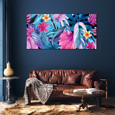 Tablou sticla Paradis tropical