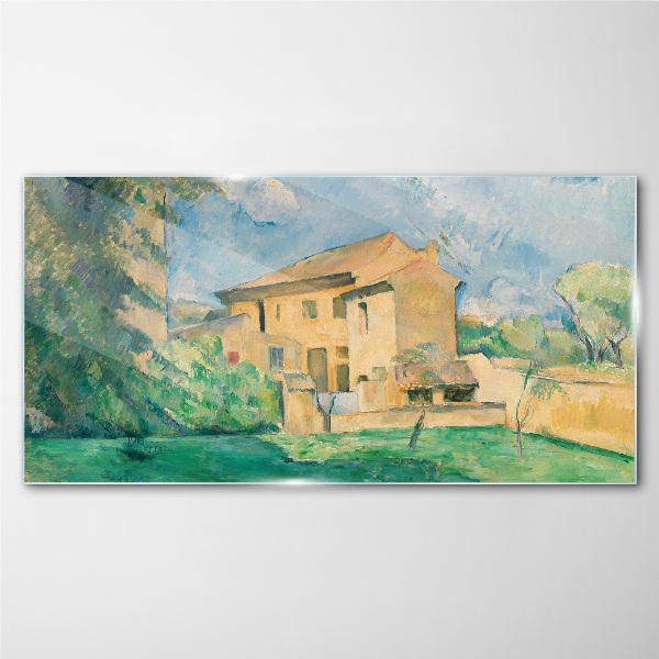 Tablou sticla Un peisaj rural liniștit
