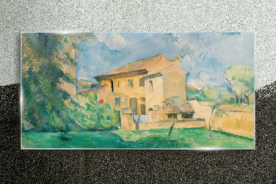 Tablou sticla Un peisaj rural liniștit