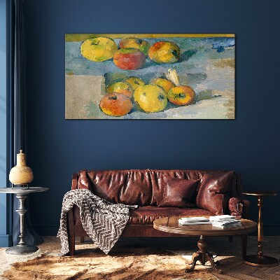 Tablou sticla Apple Paul Cézanne