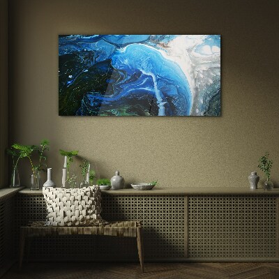 Tablou sticla Vârtejuri oceanice