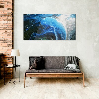Tablou sticla Vârtejuri oceanice
