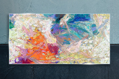 Tablou sticla Abstracție colorată în mișcare