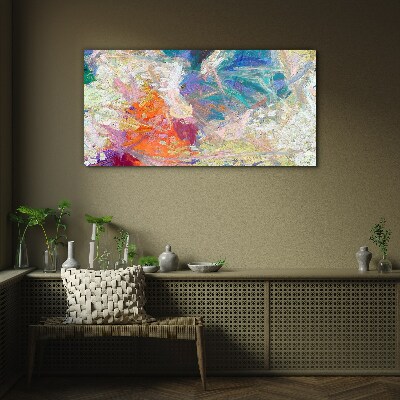 Tablou sticla Abstracție colorată în mișcare