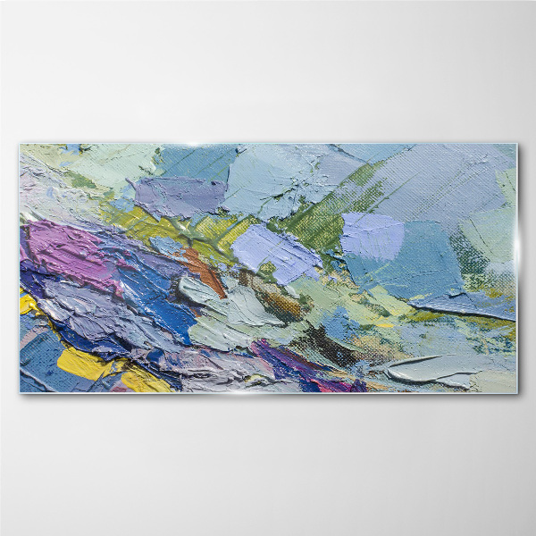 Tablou sticla Mozaic abstract de culori