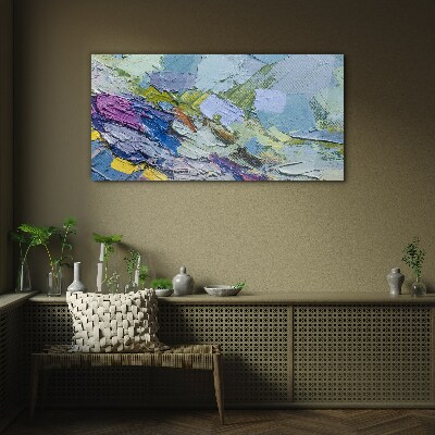 Tablou sticla Mozaic abstract de culori
