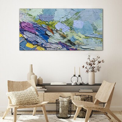 Tablou sticla Mozaic abstract de culori