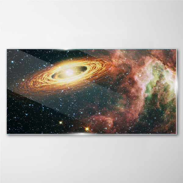Tablou sticla Vortex galactic cosmic