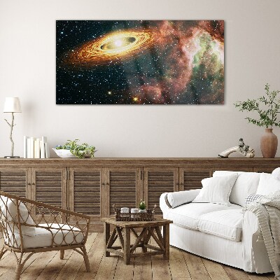 Tablou sticla Vortex galactic cosmic