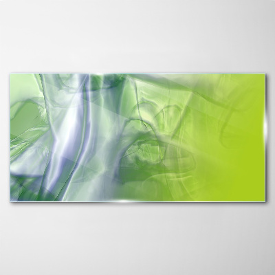 Tablou sticla Transparență și verde