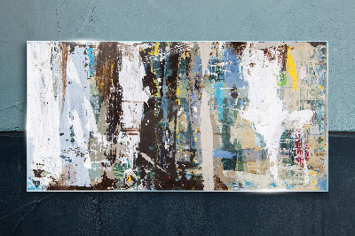 Tablou sticla Mozaic abstract de culori